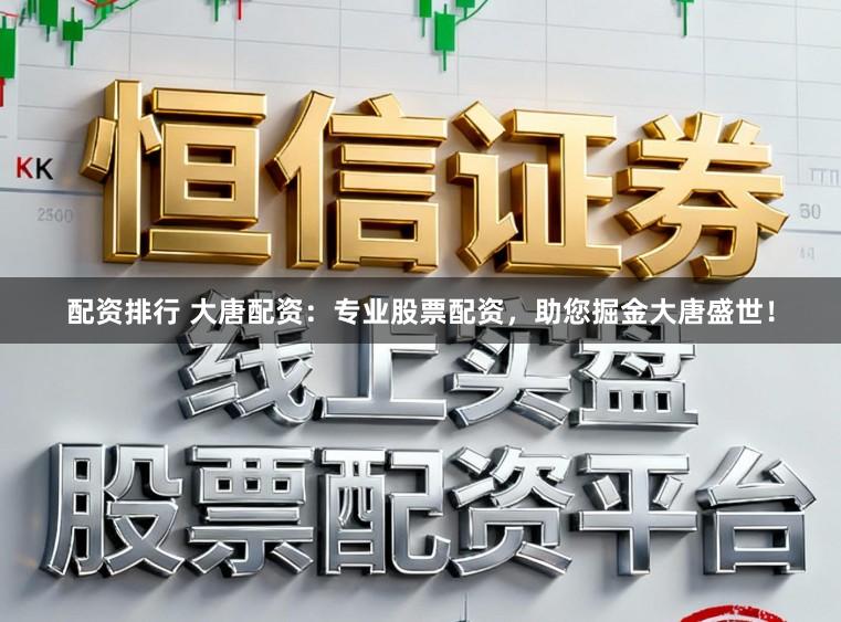 配资排行 大唐配资：专业股票配资，助您掘金大唐盛世！