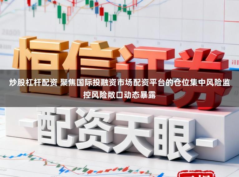 炒股杠杆配资 聚焦国际投融资市场配资平台的仓位集中风险监控风险敞口动态暴露