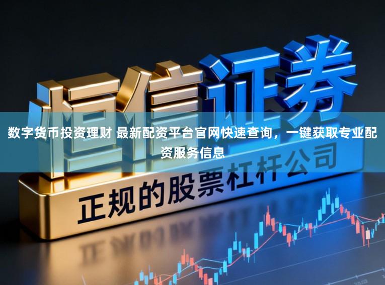 数字货币投资理财 最新配资平台官网快速查询,一键获取专业配资服务信息