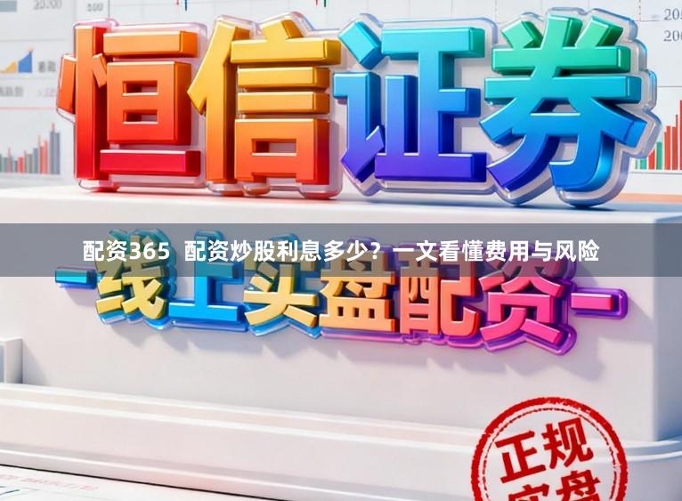 配资365  配资炒股利息多少？一文看懂费用与风险